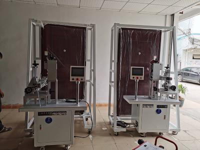 雙工位門(mén)鎖壽命試驗(yàn)機(jī)與多瑪凱拔在次合作成功！